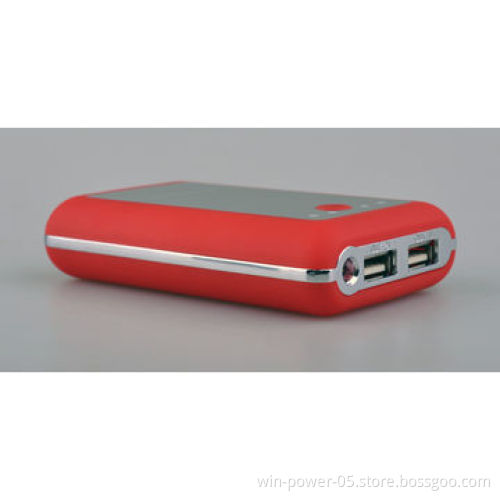 Portable Phone Charger with LED Indicator to Show Charging Status, CE/FCC/RoHS Certificates